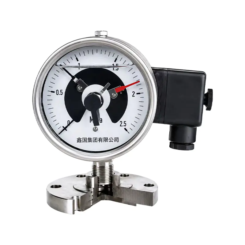 XG/YXC series espesyal na magnetic assisted electric contact pressure gauge XG/YXC series espesyal na magnetic assisted electric contact pressure gauge